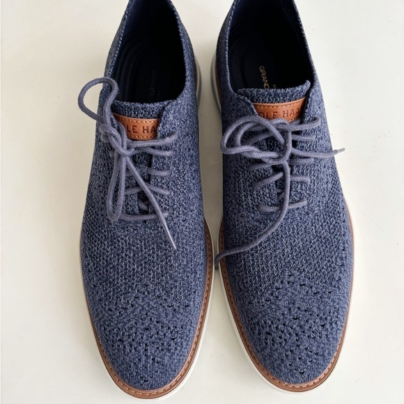 Cole Haan Grand Evolution Stitchlite Oxford Shoe Men’s Size 12 Blue main image 10
